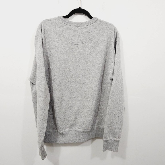 Champion Powerblend C Logo Fleece Crewneck Sweatshirt in Oxford Gray Mens Size M - Picture 7 of 8